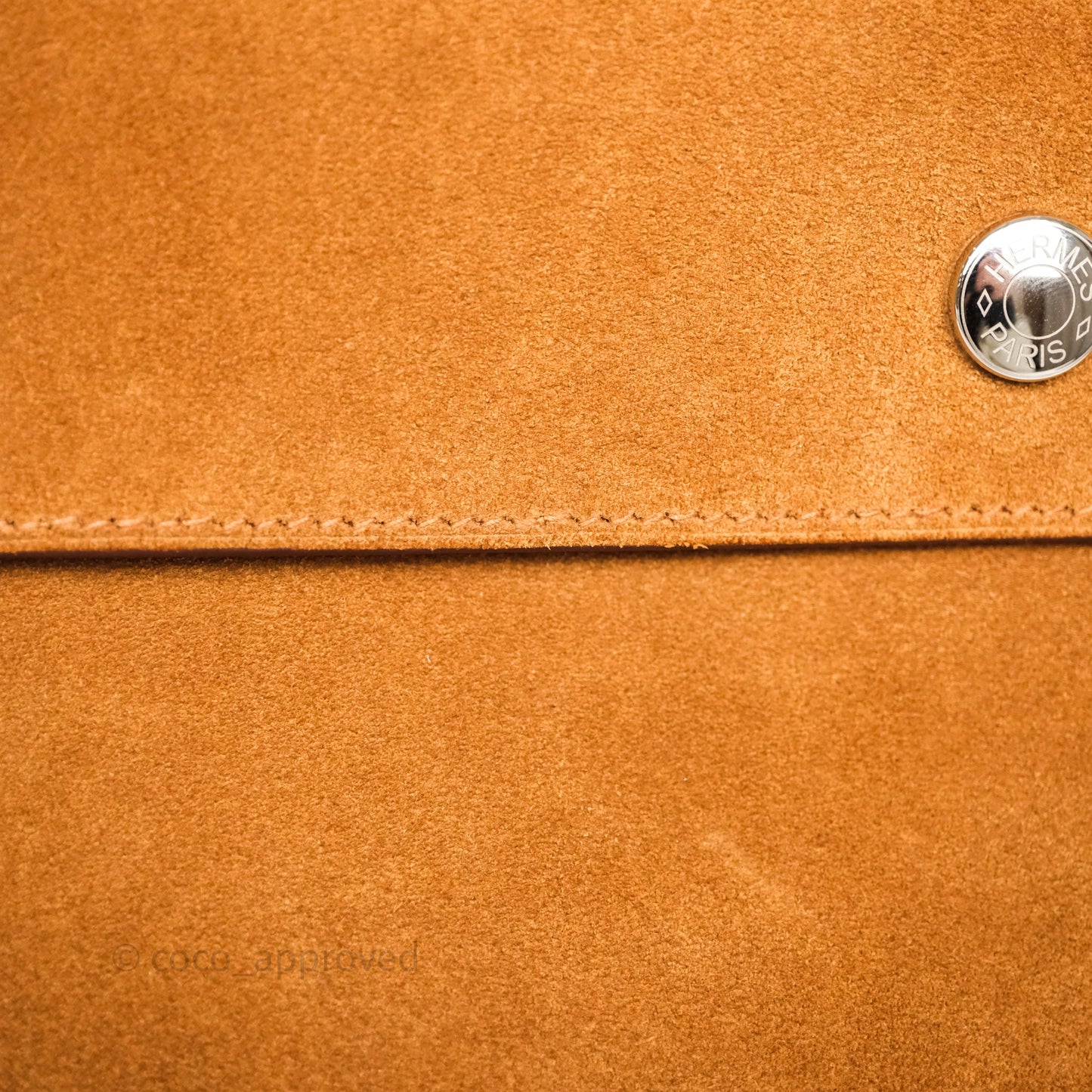 Hermès Snap Wallet Chamois/ Sesame Grizzly/ Swift Palladium Hardware