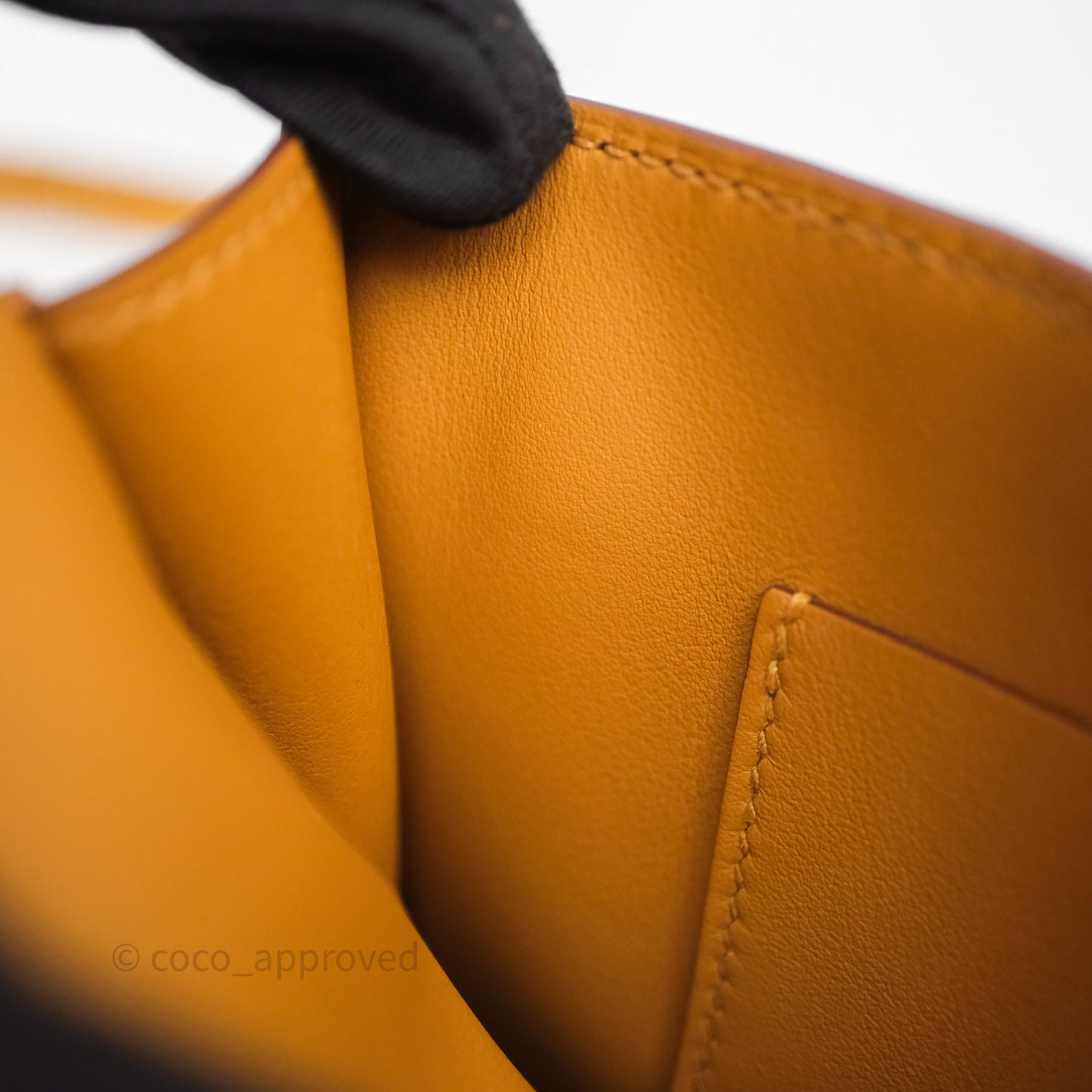 Hermès Snap Wallet Chamois/ Sesame Grizzly/ Swift Palladium Hardware