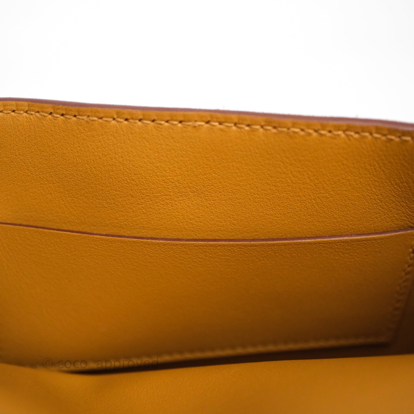 Hermès Snap Wallet Chamois/ Sesame Grizzly/ Swift Palladium Hardware