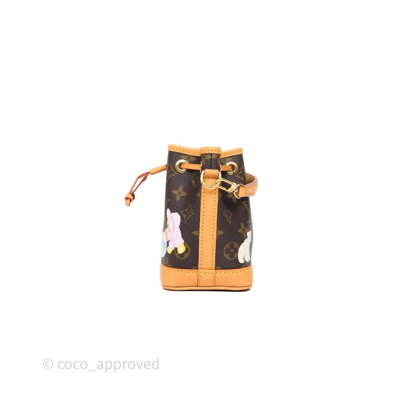 Louis Vuitton Nano Noe Monogram Vivienne Christmas Edition