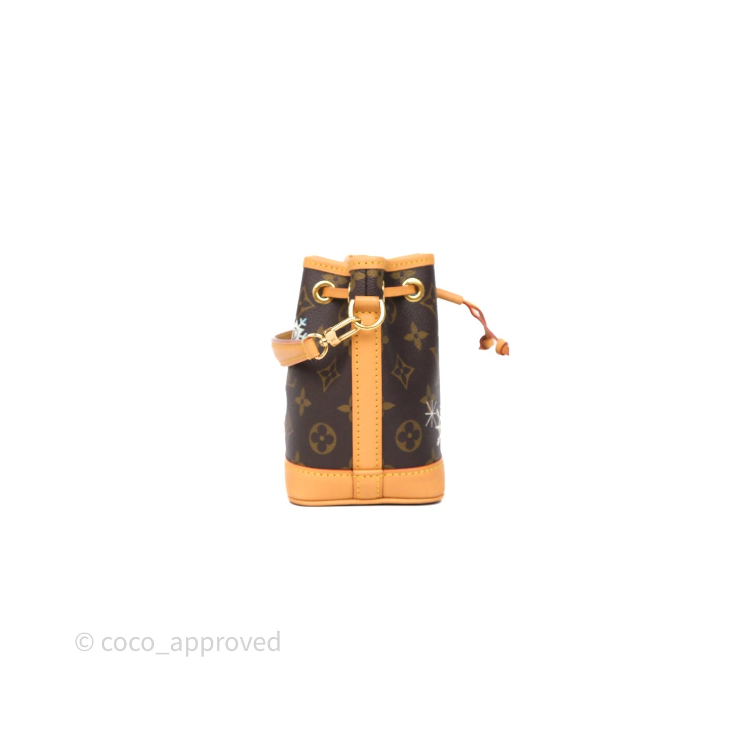 Louis Vuitton Nano Noe Monogram Vivienne Christmas Edition