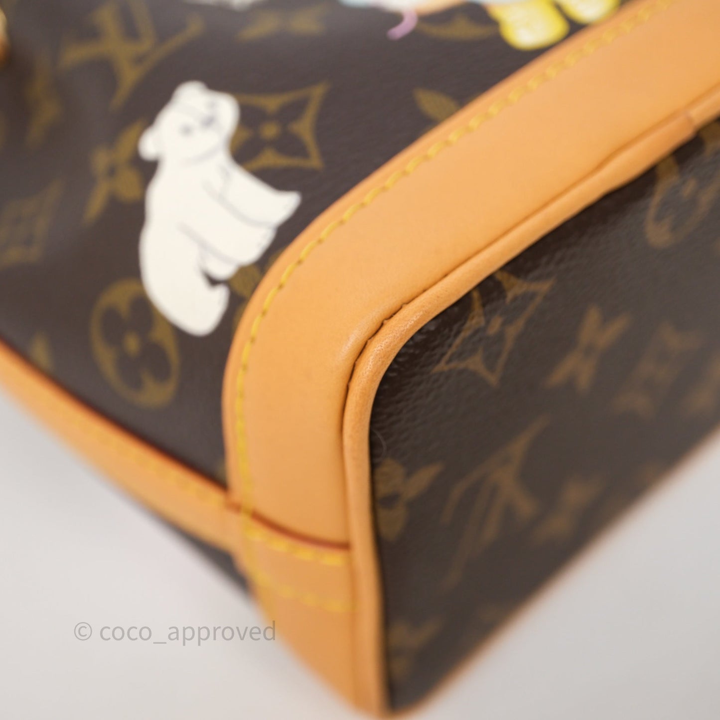 Louis Vuitton Nano Noe Monogram Vivienne Christmas Edition