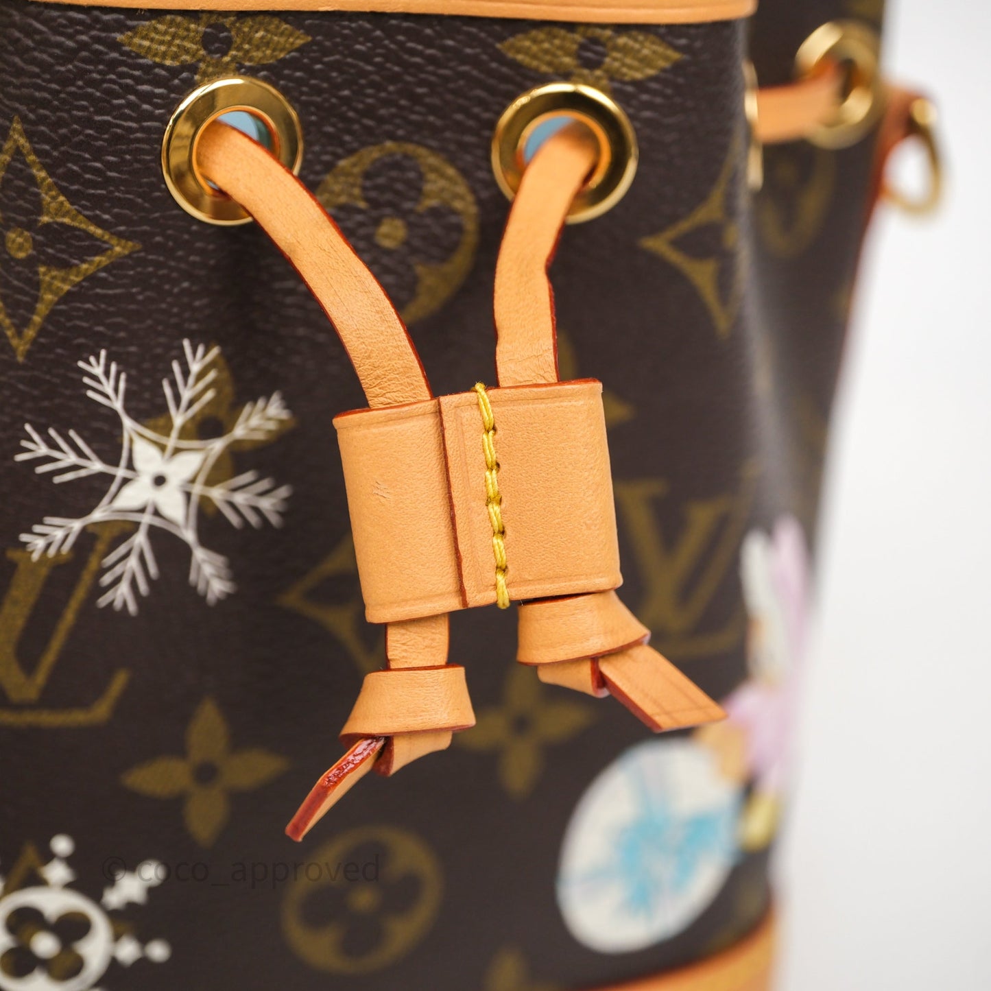 Louis Vuitton Nano Noe Monogram Vivienne Christmas Edition