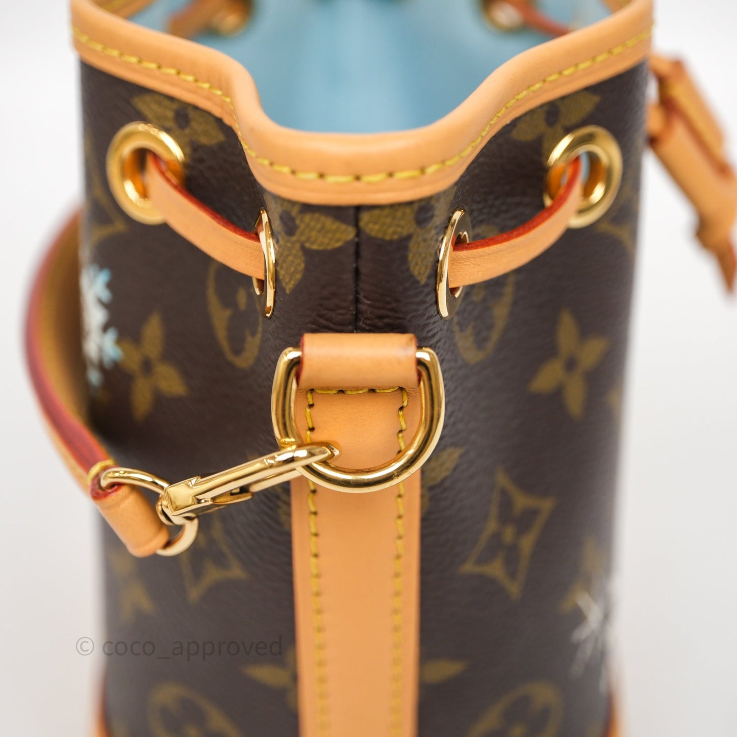 Louis Vuitton Nano Noe Monogram Vivienne Christmas Edition