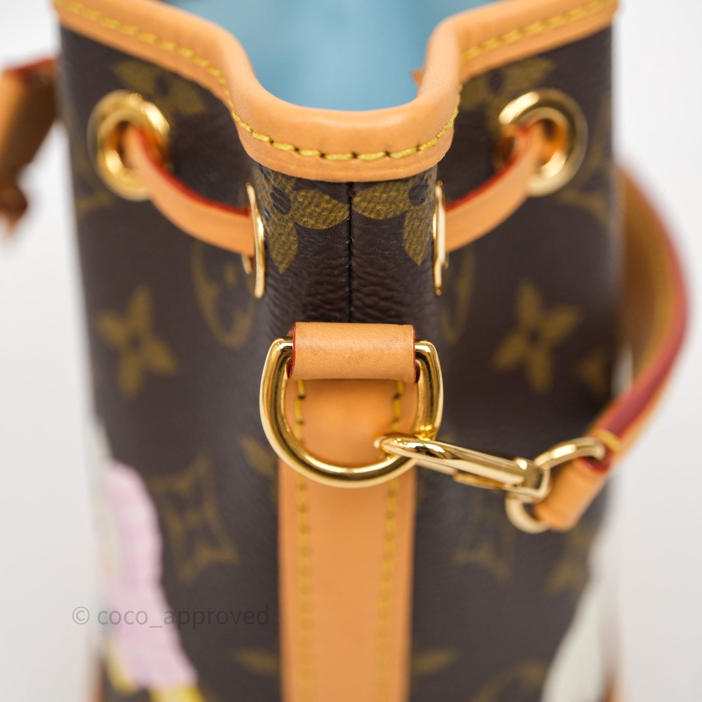 Louis Vuitton Nano Noe Monogram Vivienne Christmas Edition