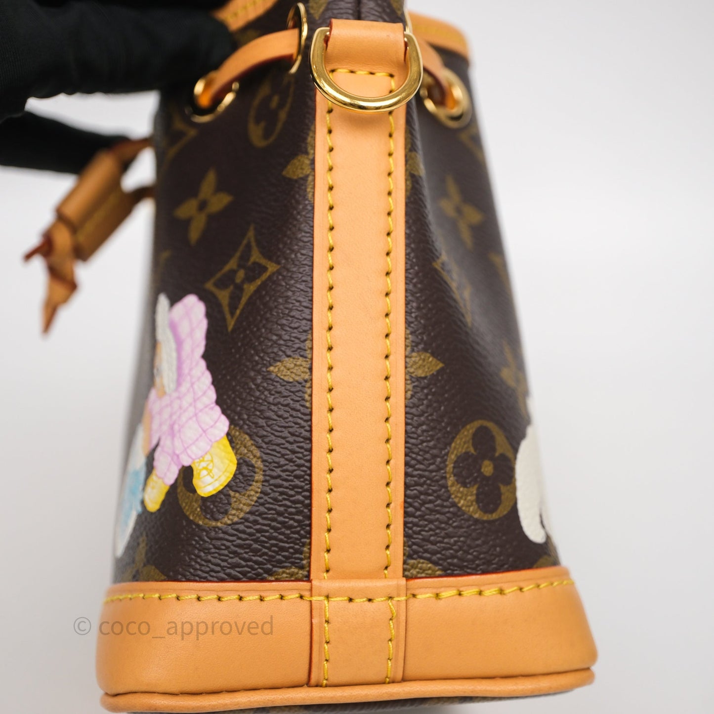 Louis Vuitton Nano Noe Monogram Vivienne Christmas Edition