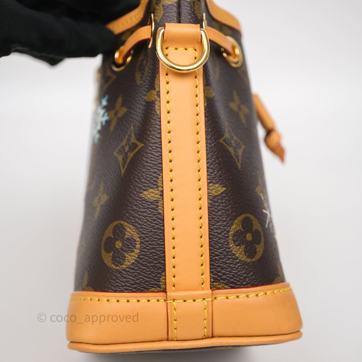 Louis Vuitton Nano Noe Monogram Vivienne Christmas Edition