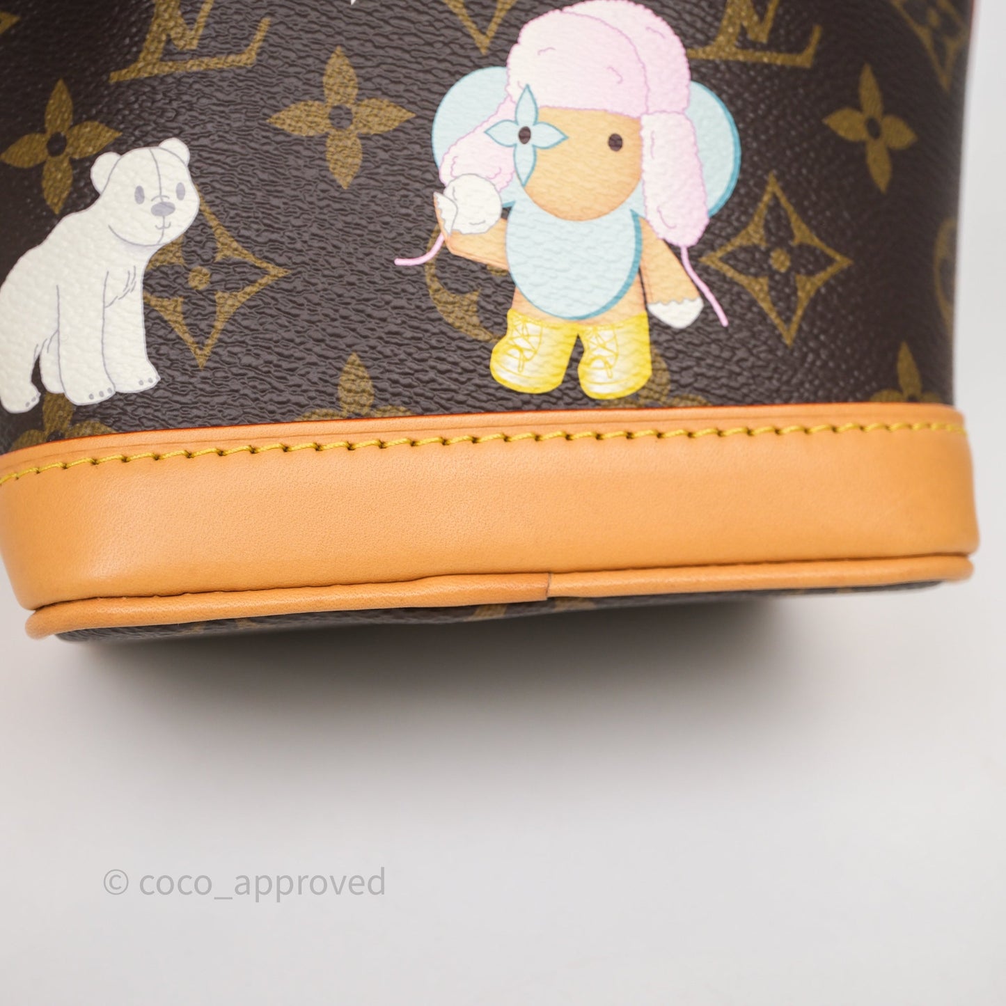 Louis Vuitton Nano Noe Monogram Vivienne Christmas Edition