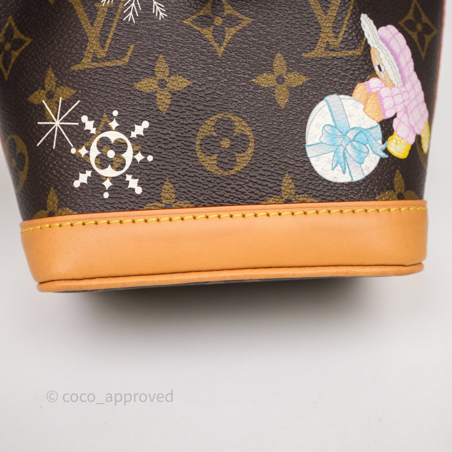 Louis Vuitton Nano Noe Monogram Vivienne Christmas Edition