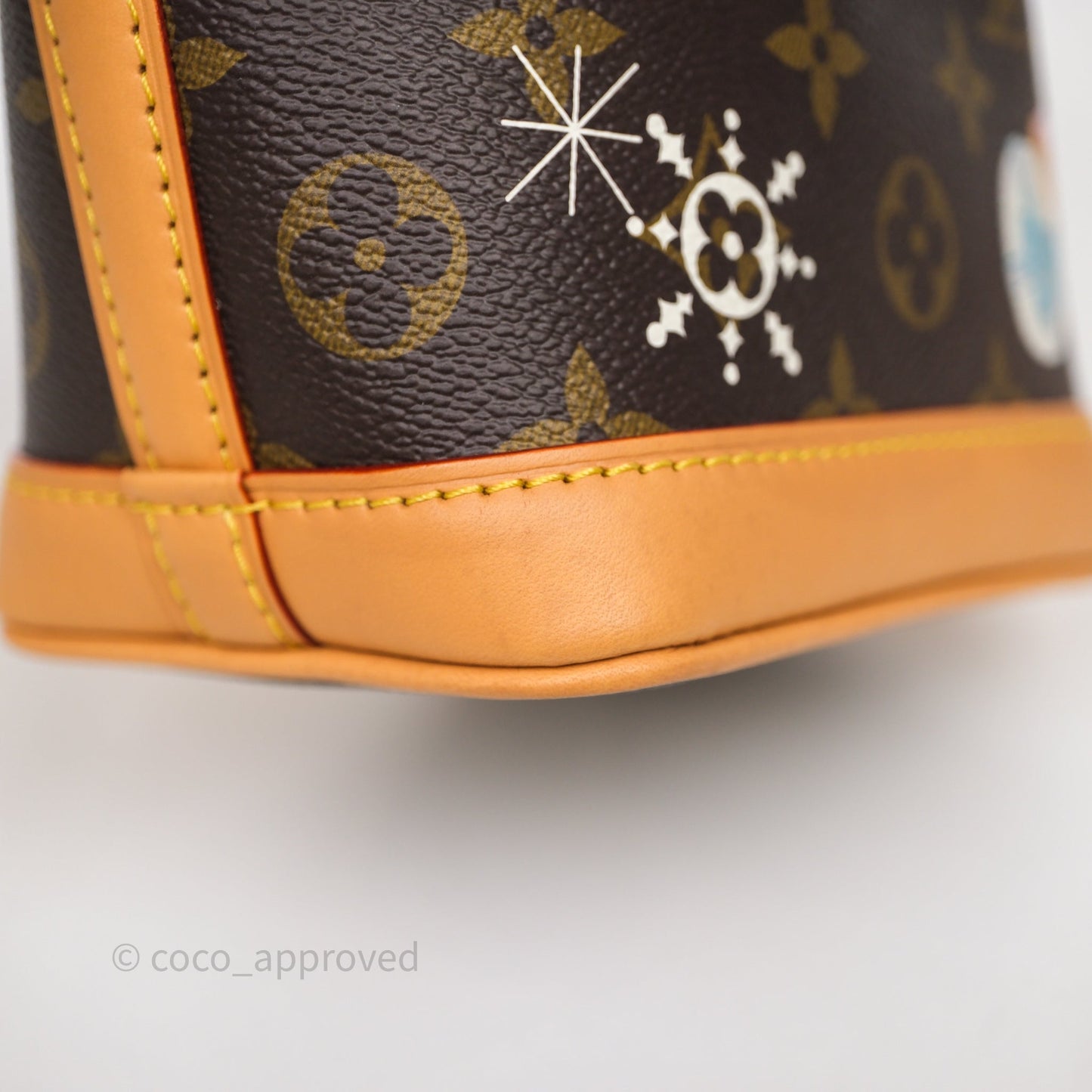 Louis Vuitton Nano Noe Monogram Vivienne Christmas Edition