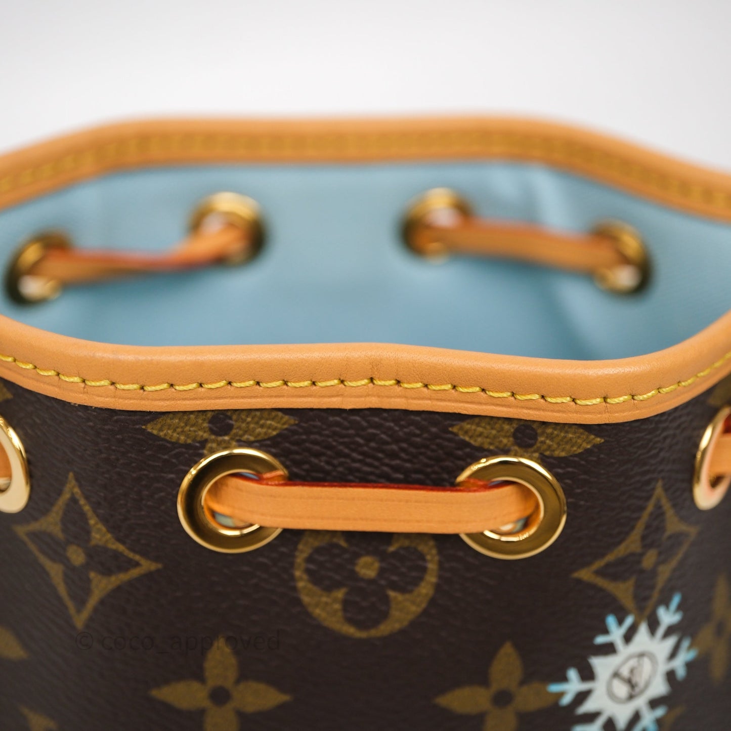 Louis Vuitton Nano Noe Monogram Vivienne Christmas Edition