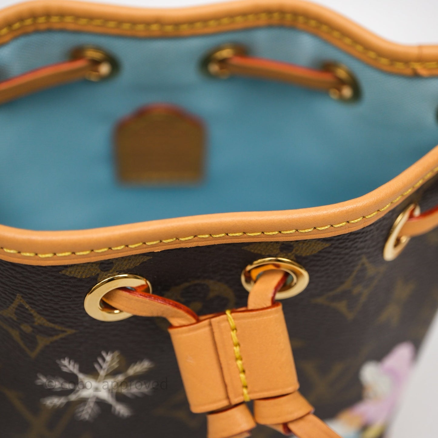 Louis Vuitton Nano Noe Monogram Vivienne Christmas Edition