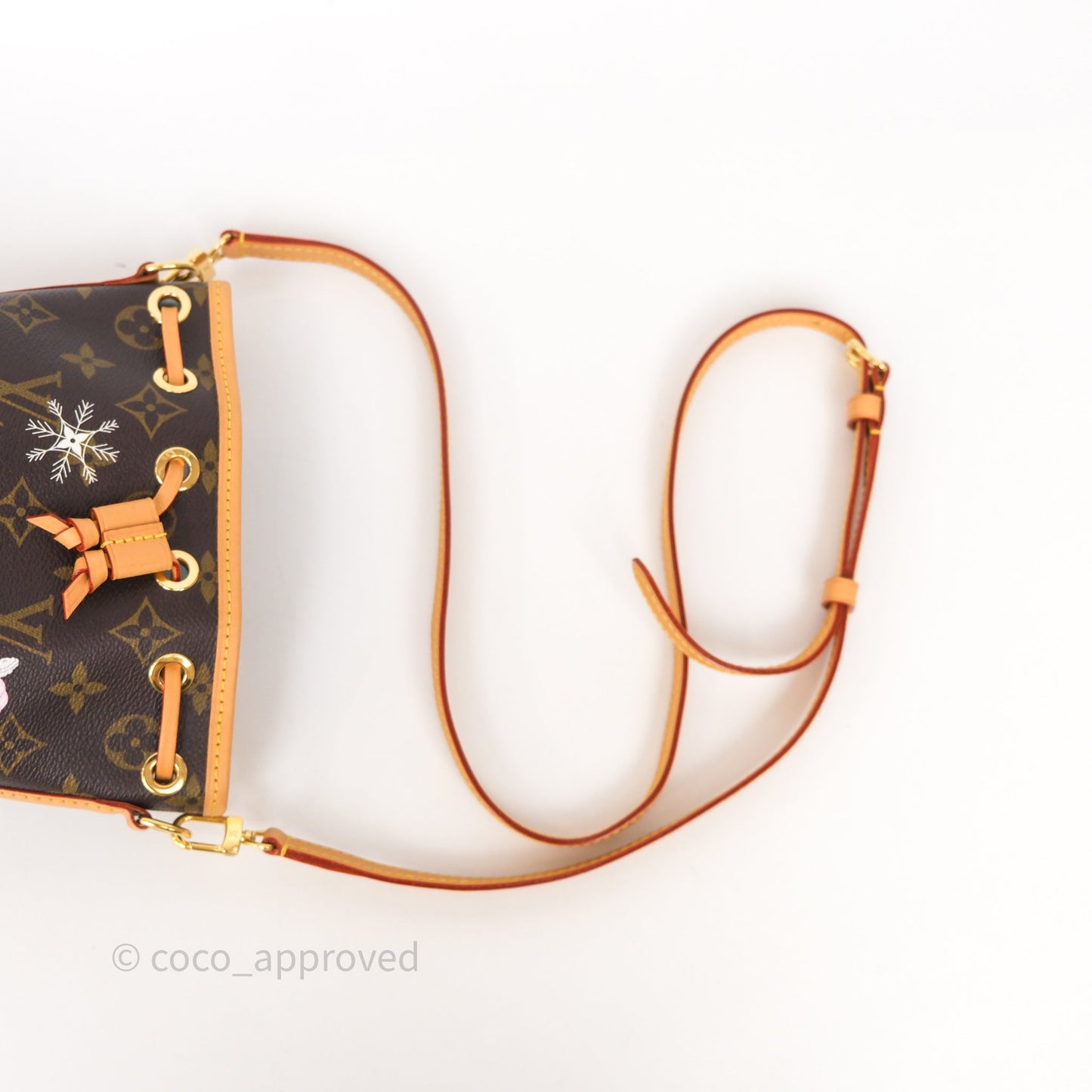 Louis Vuitton Nano Noe Monogram Vivienne Christmas Edition