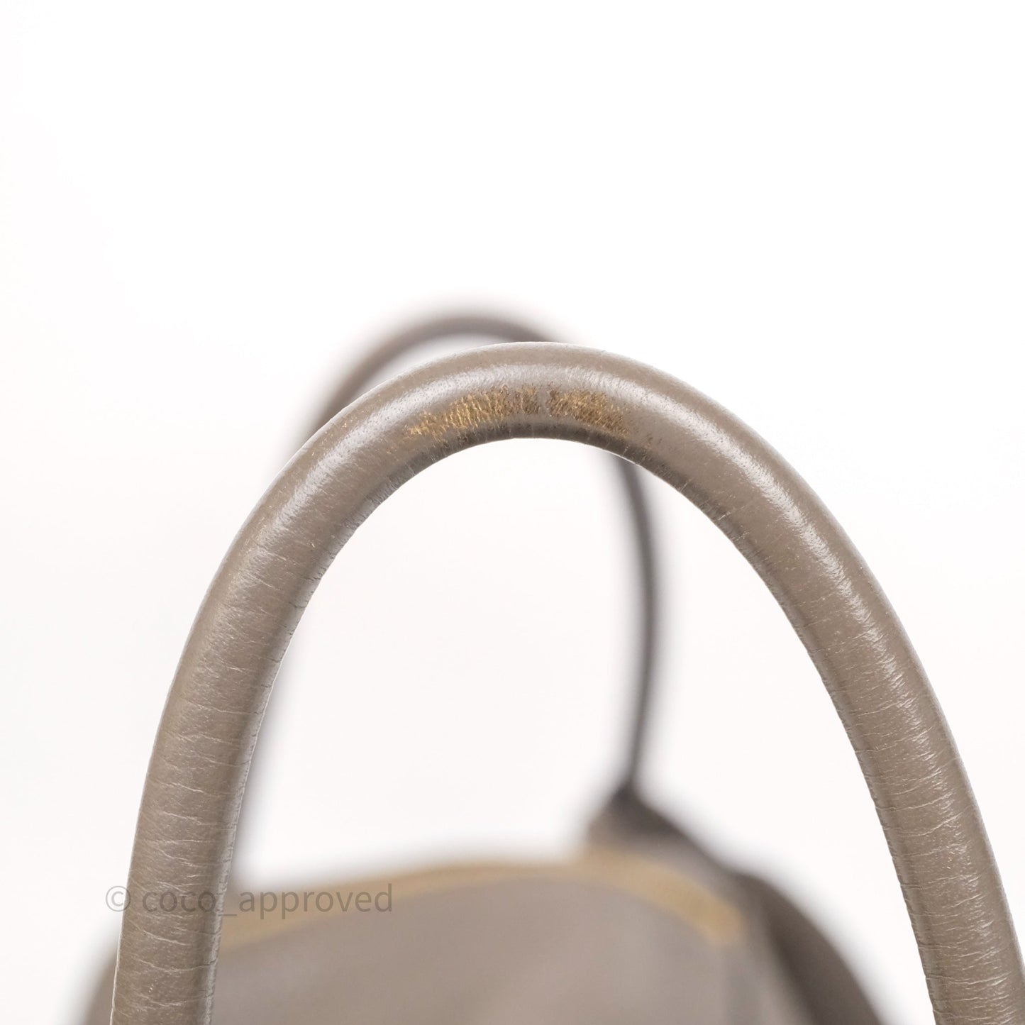 Hermès Lindy 26 Etain 8F Clemence Gold Hardware