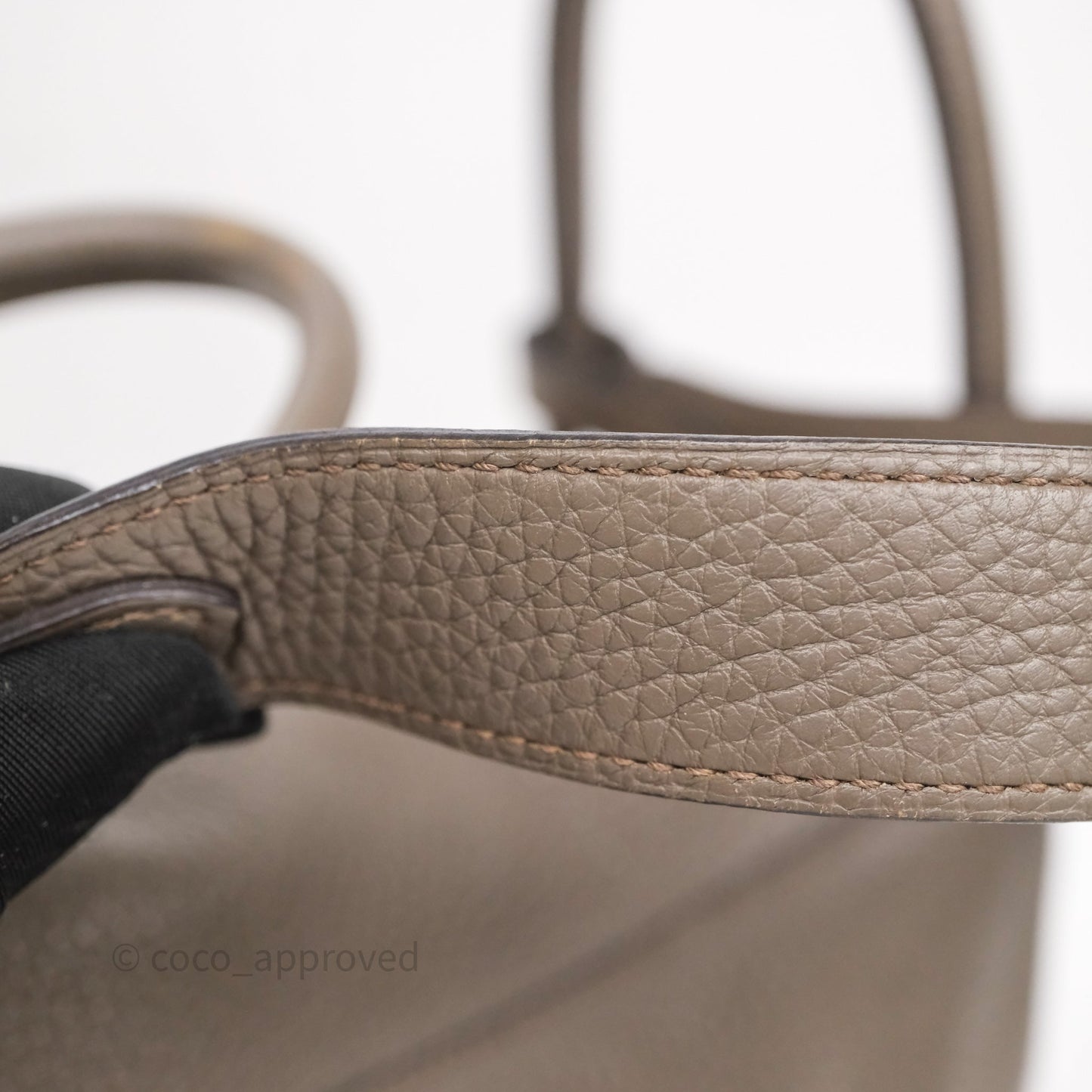 Hermès Lindy 26 Etain 8F Clemence Gold Hardware