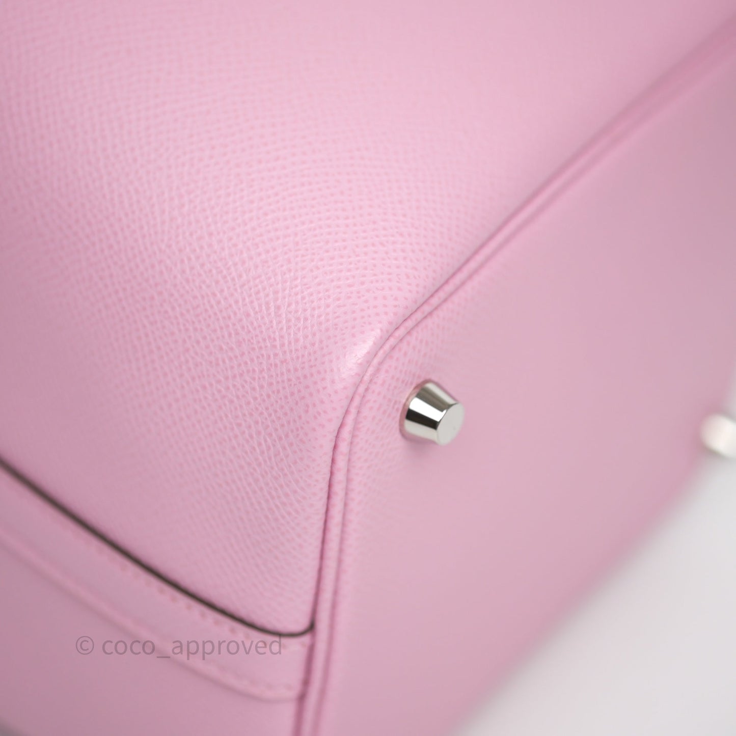 Hermès Tressage De Cuir Picotin Lock 18 Mauve Sylvestre X9/ Jaune de Naples 9O/Rouge H 55 Epsom Palladium Hardware