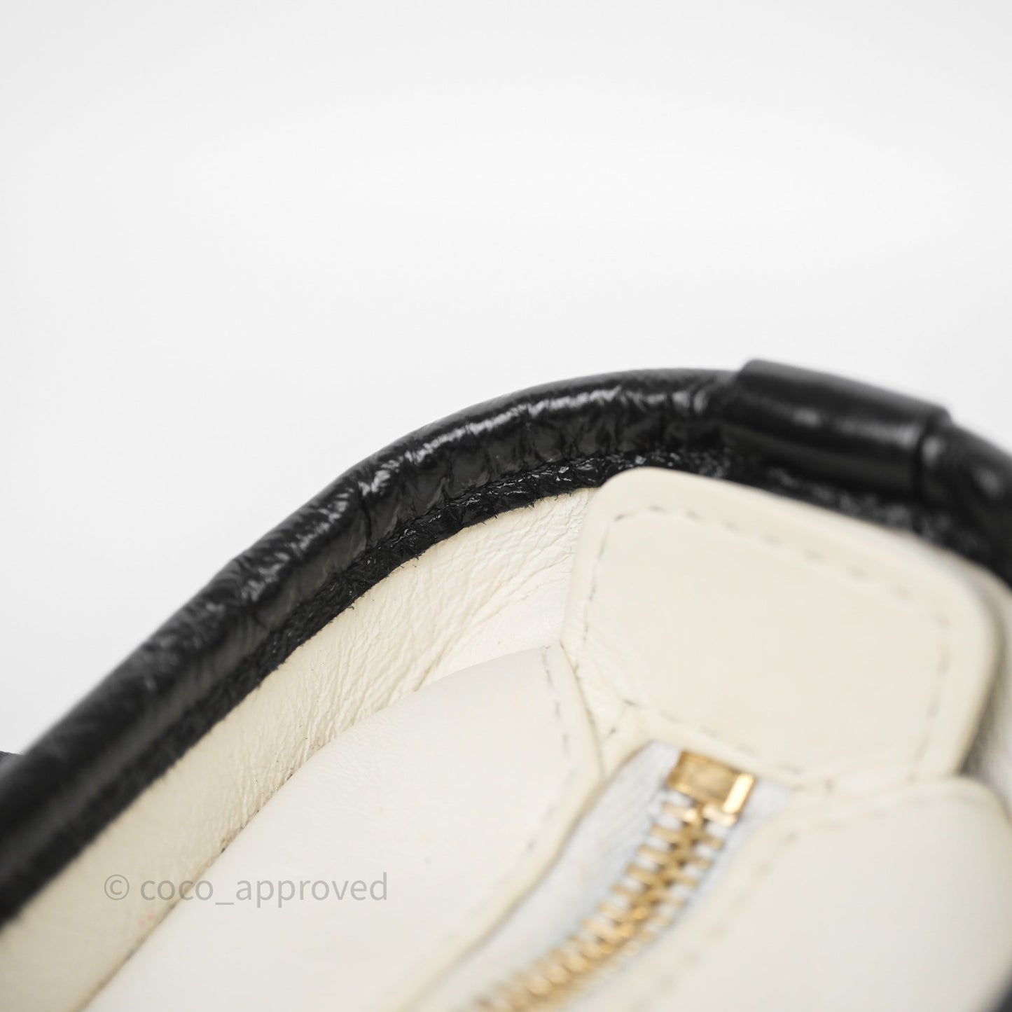 Chanel Small Gabrielle Hobo Quilted Black White Aged Calfskin