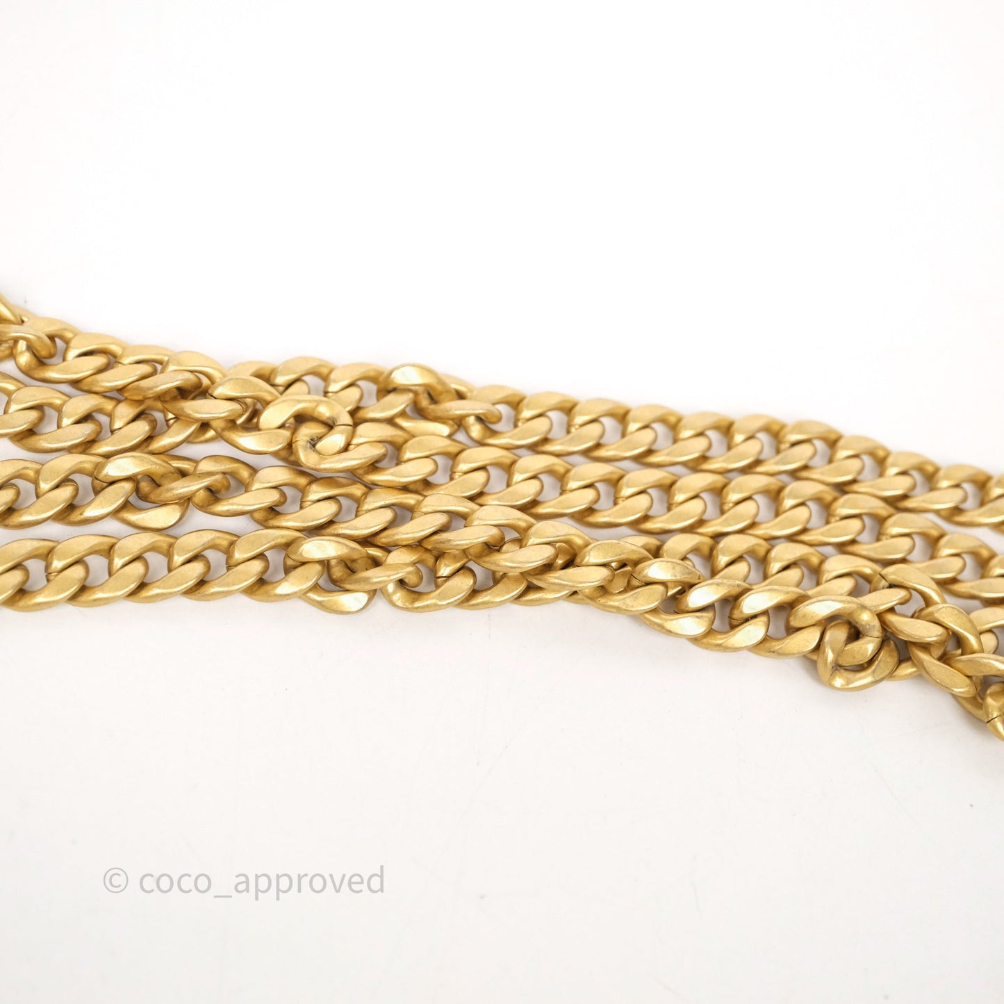 Chanel All Slide Wallet on Chain WOC Adjustable Chain Quilted Beige Lambskin