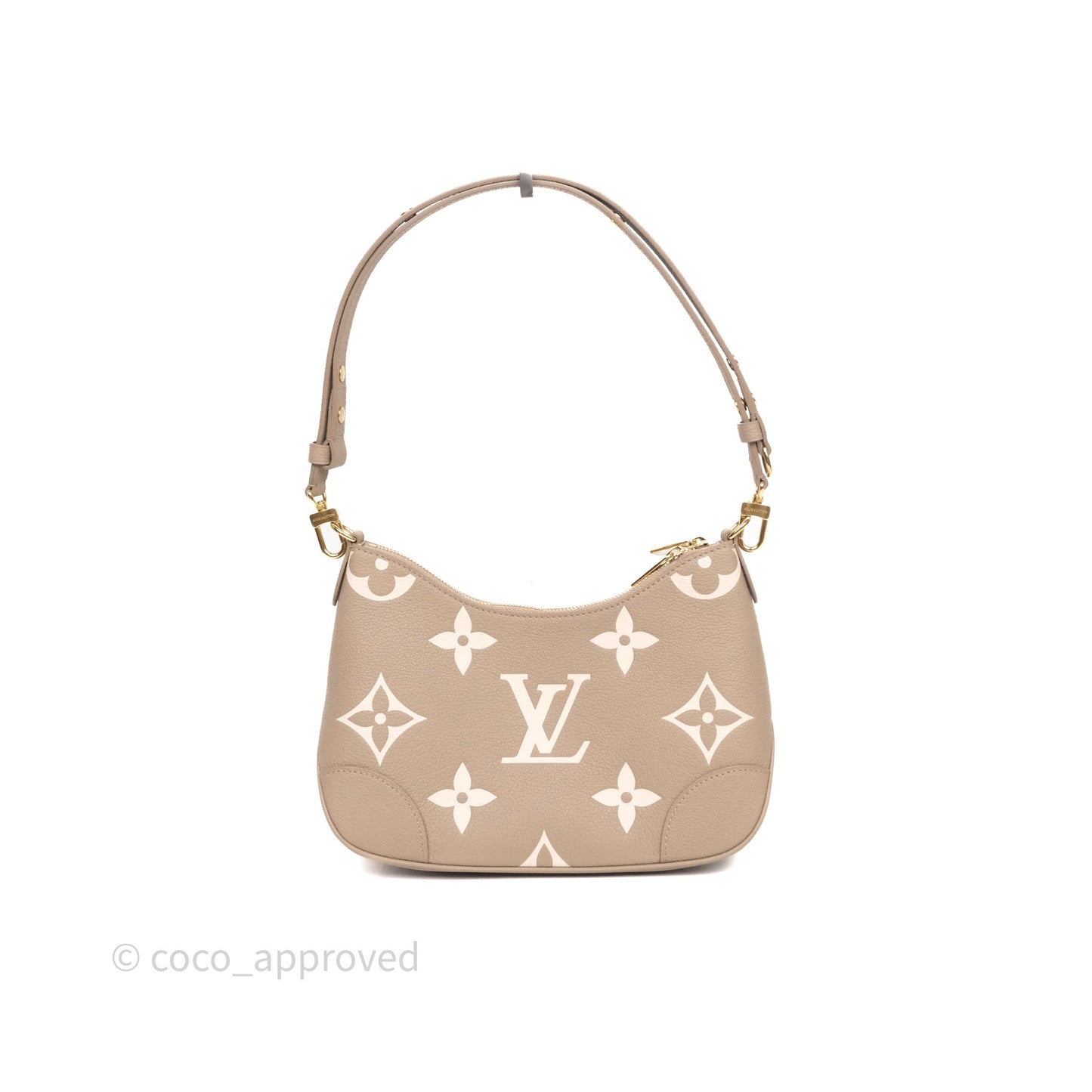 Louis Vuitton Bagatelle Bag Monogram Empreinte Beige