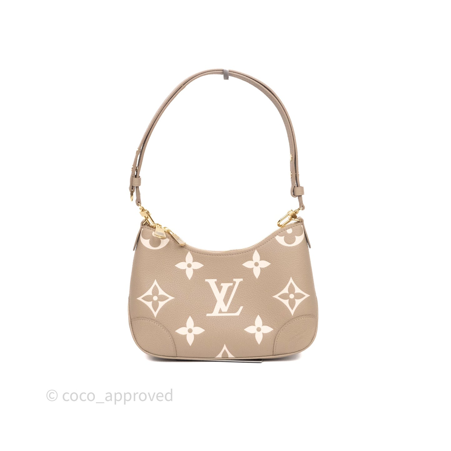 Louis Vuitton Bagatelle Bag Monogram Empreinte Beige