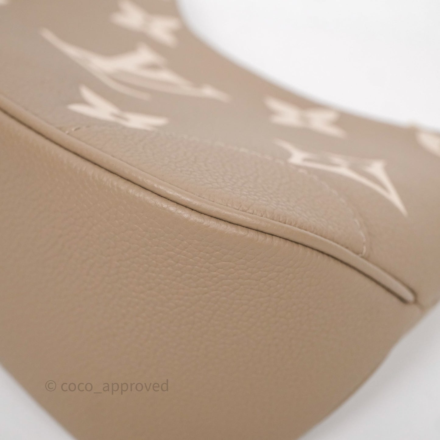 Louis Vuitton Bagatelle Bag Monogram Empreinte Beige