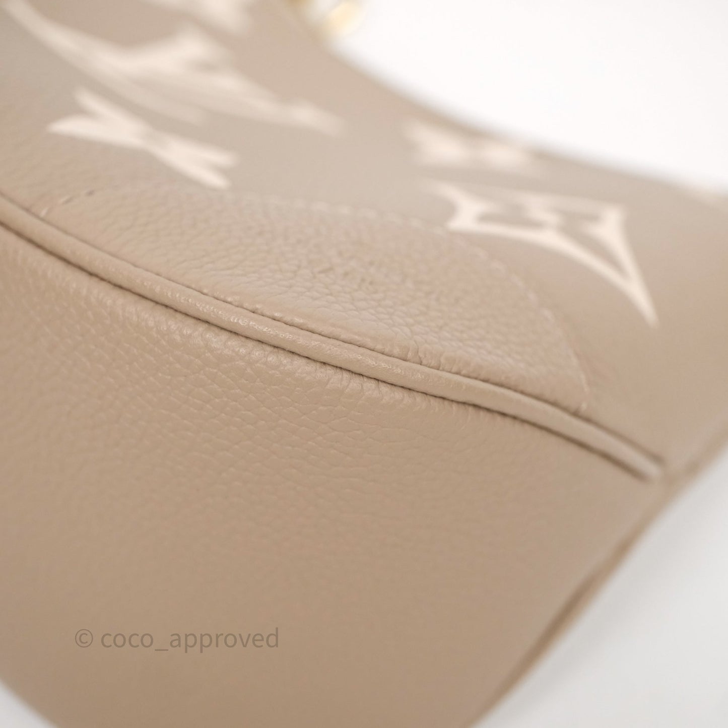 Louis Vuitton Bagatelle Bag Monogram Empreinte Beige