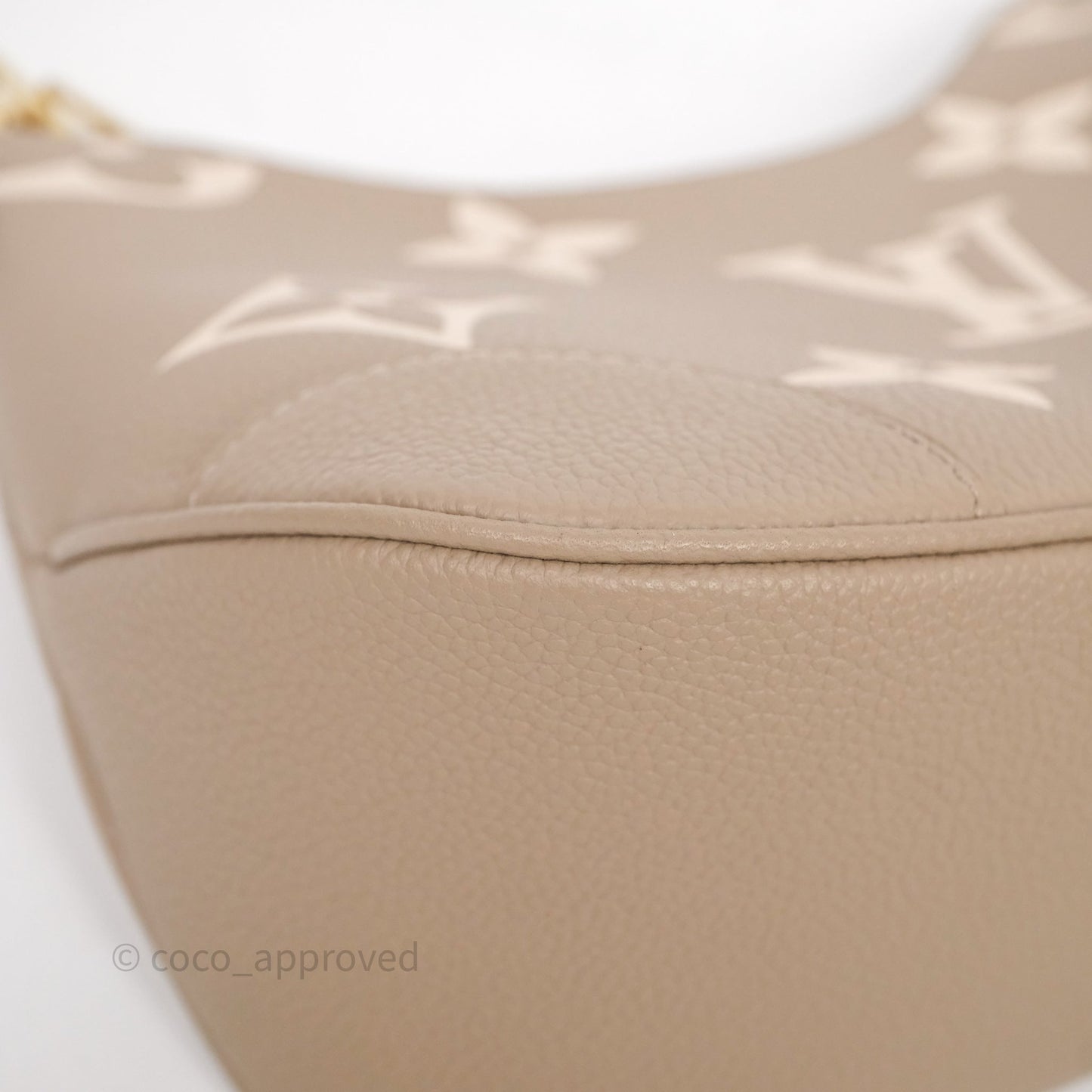 Louis Vuitton Bagatelle Bag Monogram Empreinte Beige