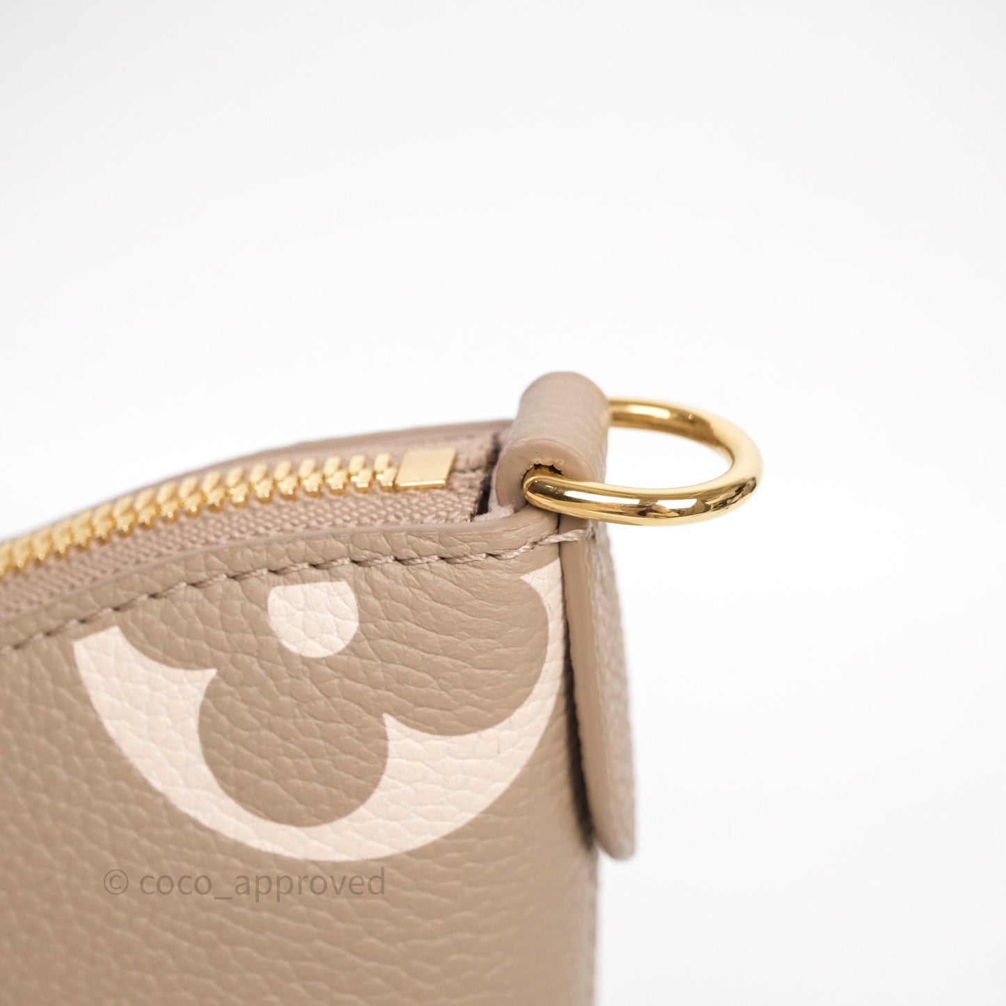 Louis Vuitton Bagatelle Bag Monogram Empreinte Beige