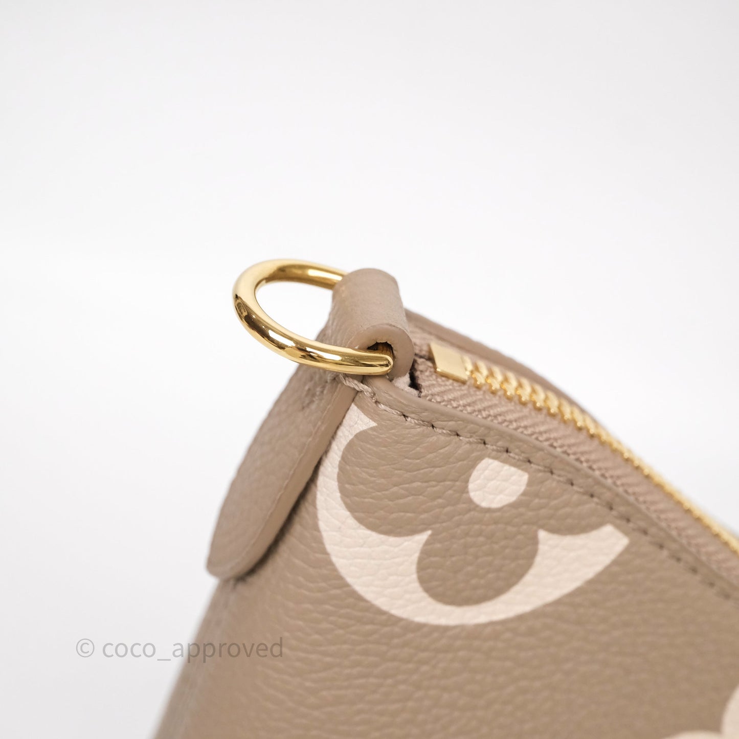Louis Vuitton Bagatelle Bag Monogram Empreinte Beige