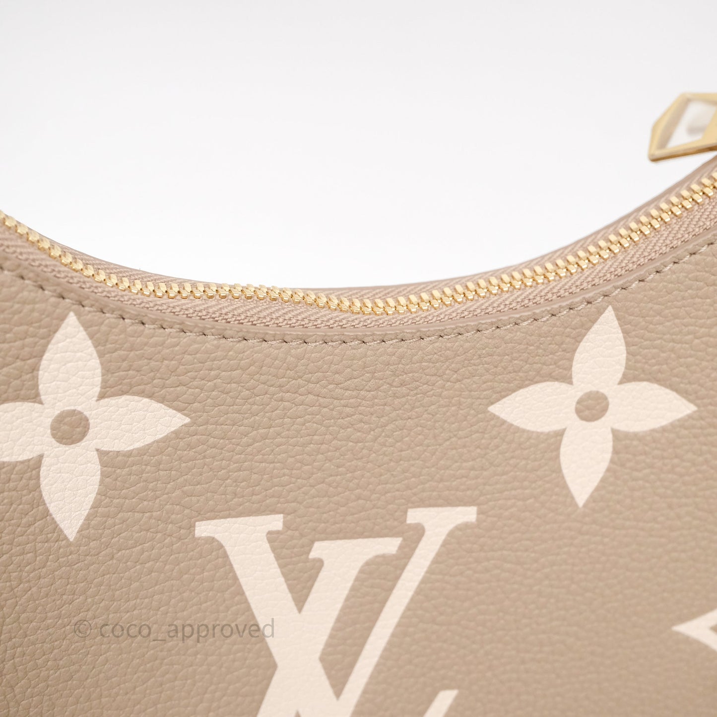 Louis Vuitton Bagatelle Bag Monogram Empreinte Beige