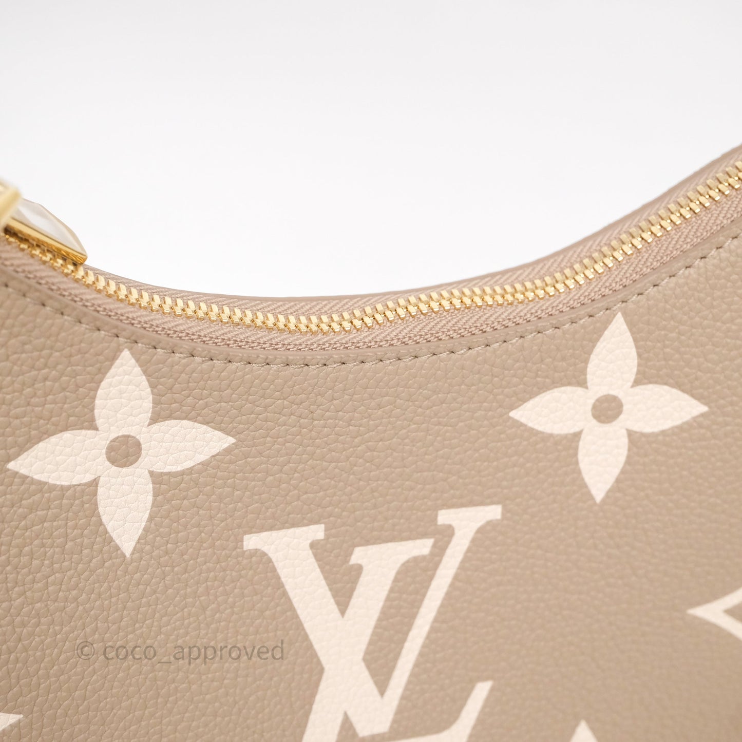 Louis Vuitton Bagatelle Bag Monogram Empreinte Beige
