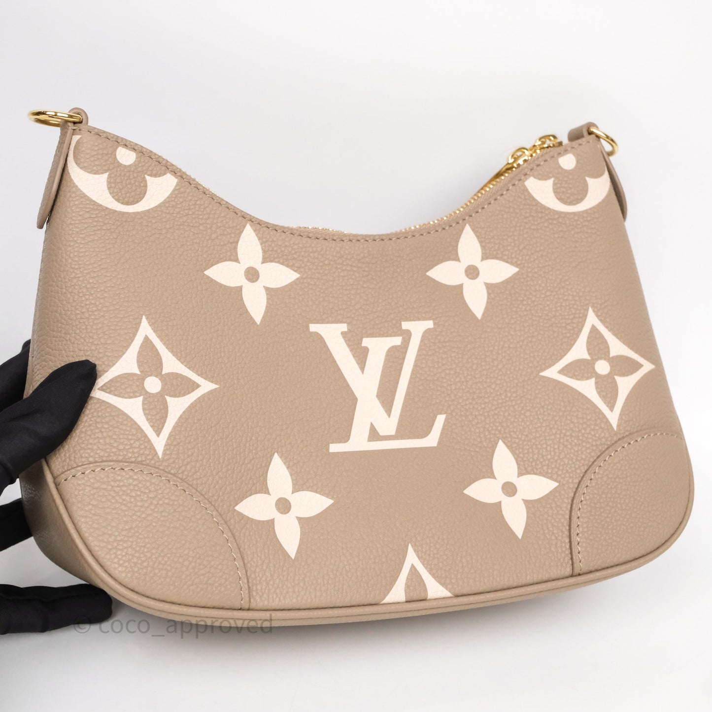 Louis Vuitton Bagatelle Bag Monogram Empreinte Beige