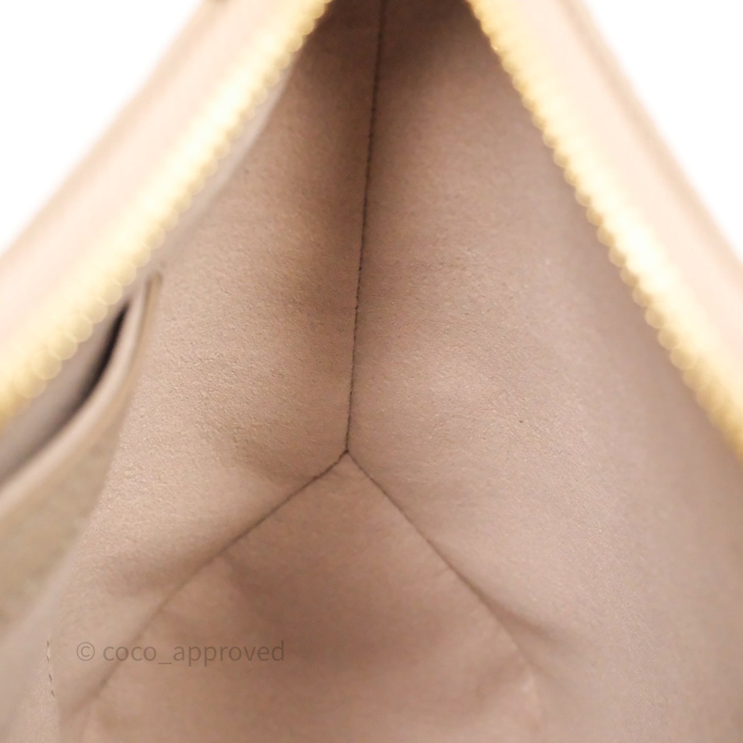 Louis Vuitton Bagatelle Bag Monogram Empreinte Beige