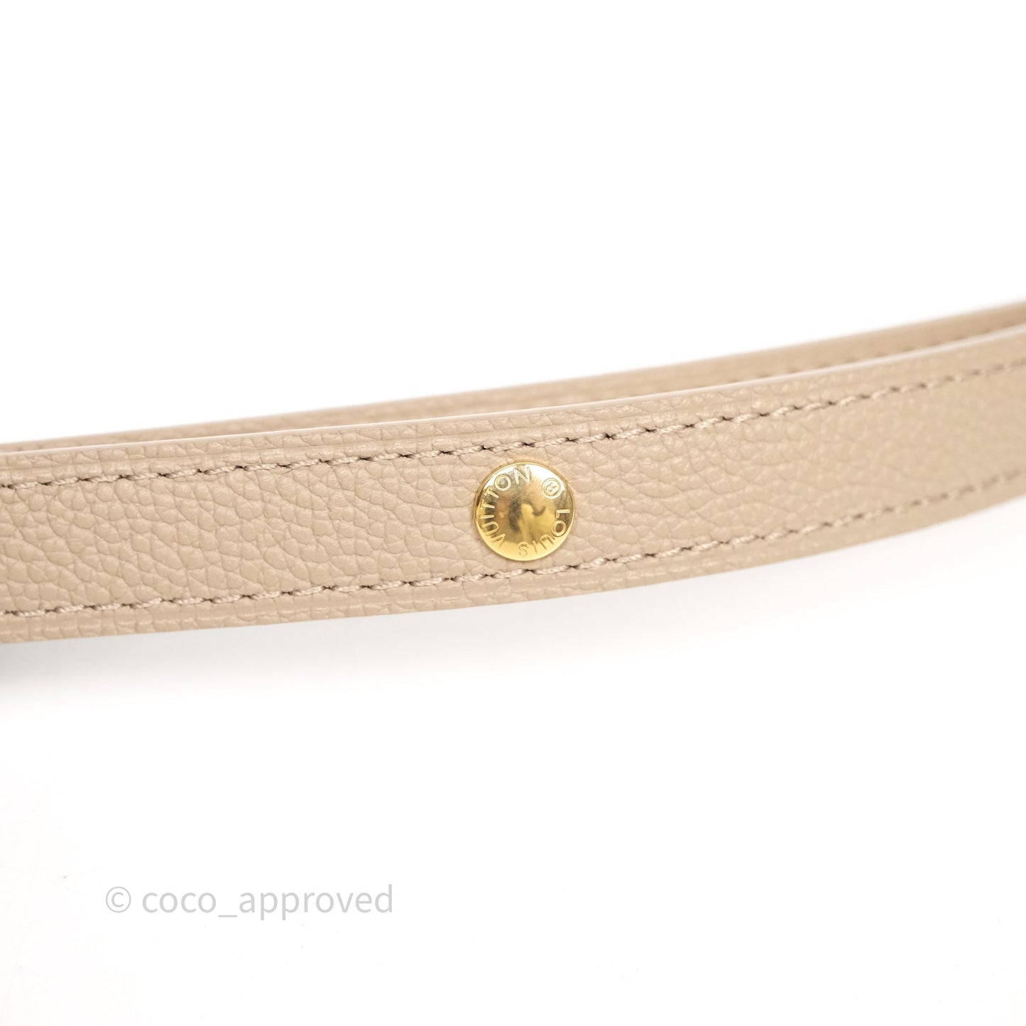 Louis Vuitton Bagatelle Bag Monogram Empreinte Beige
