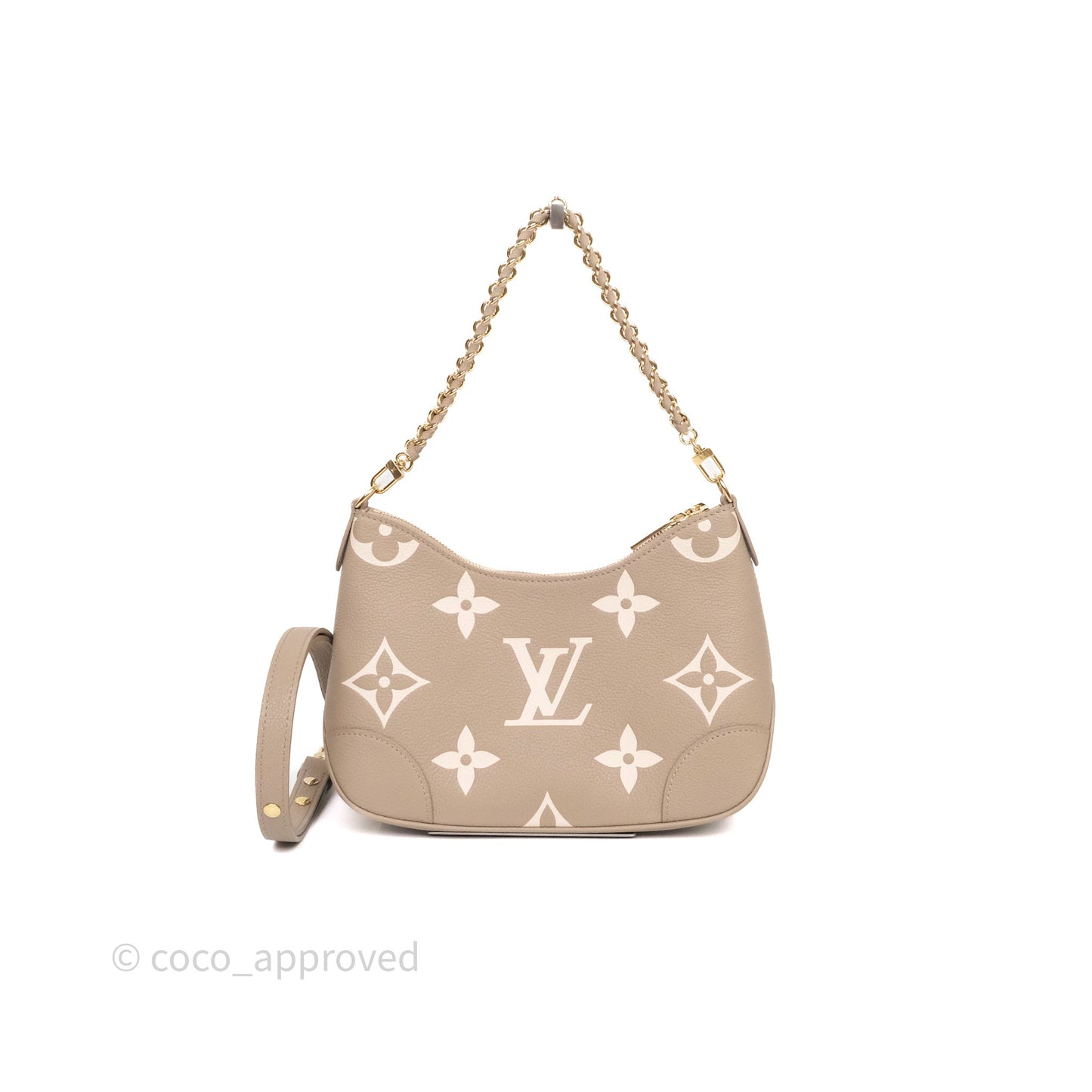 Louis Vuitton Bagatelle Bag Monogram Empreinte Beige
