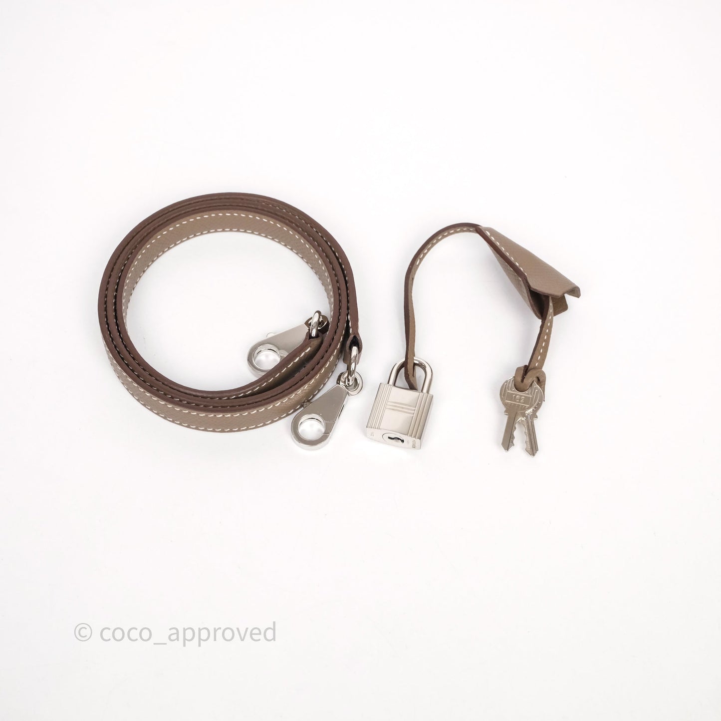 Hermes Kelly 25 Etoupe 18 Palladium Hardware