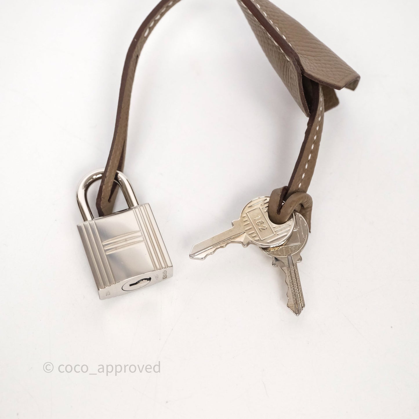 Hermes Kelly 25 Etoupe 18 Palladium Hardware