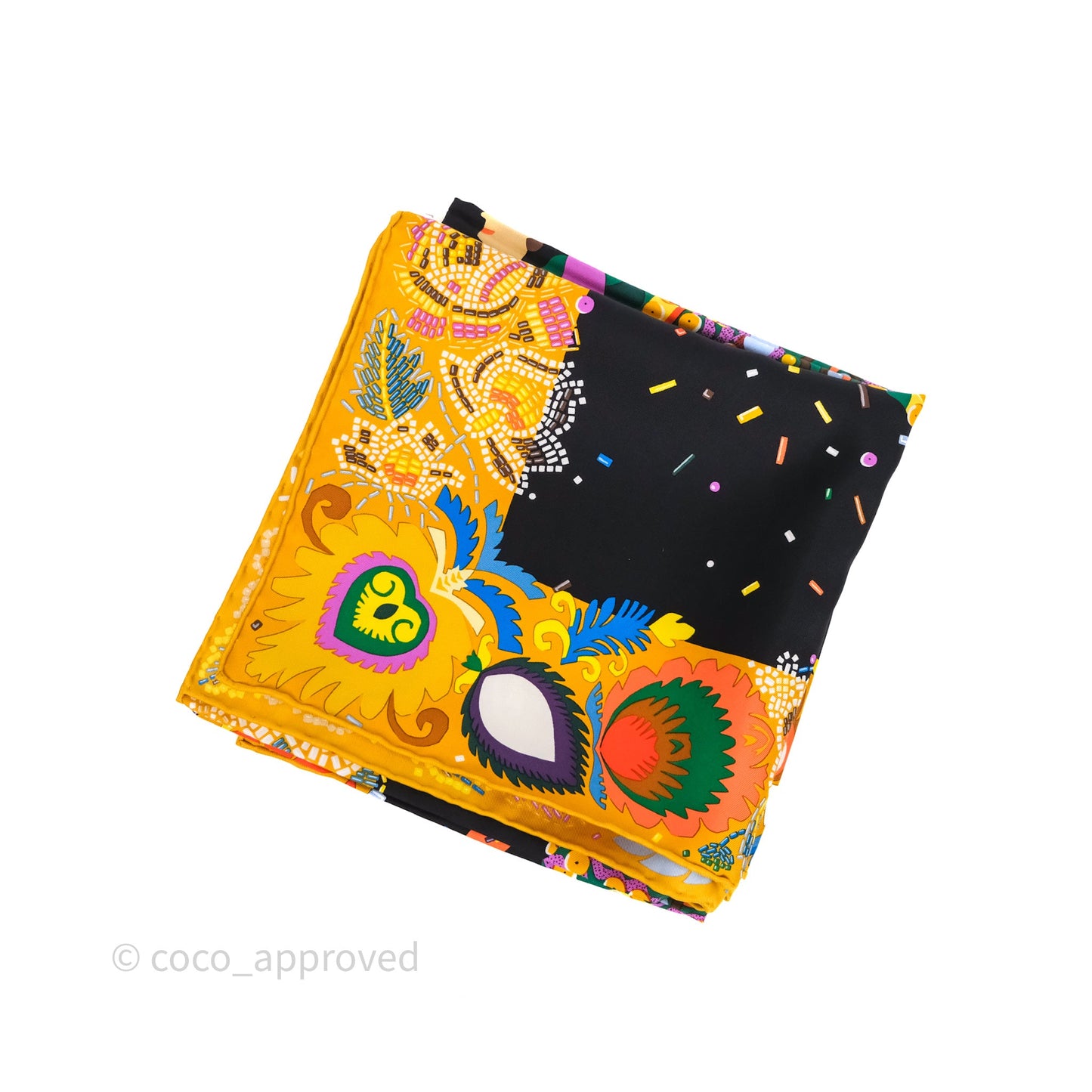 Hermès Costume de Fête 90 Scarf Silk