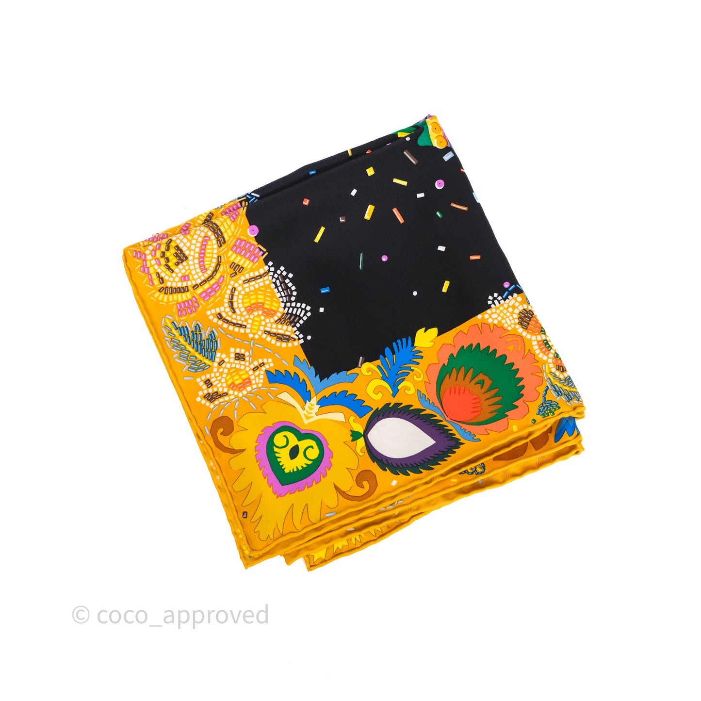 Hermès Costume de Fête 90 Scarf Silk