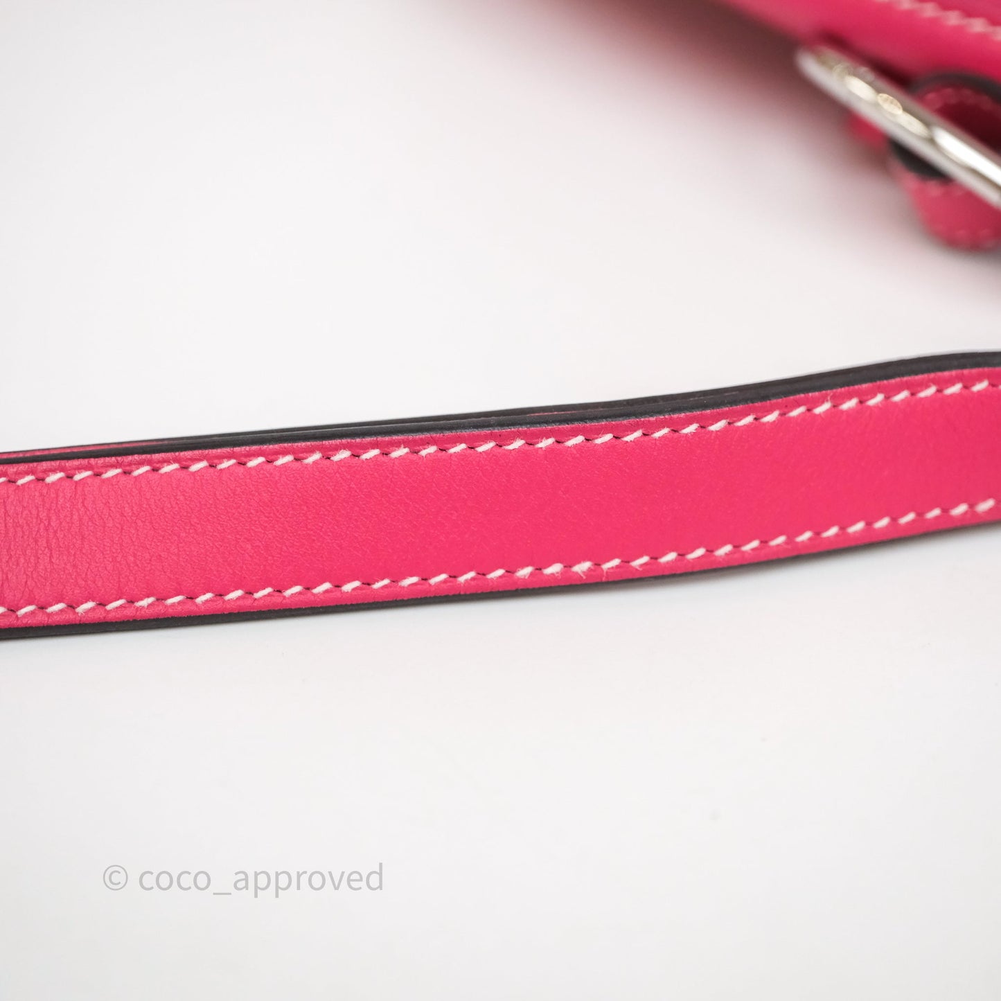 Hermes In-The-Loop Belt Bag 0D Rose Mexico/ 0F Bleu Frida Palladium Hardware