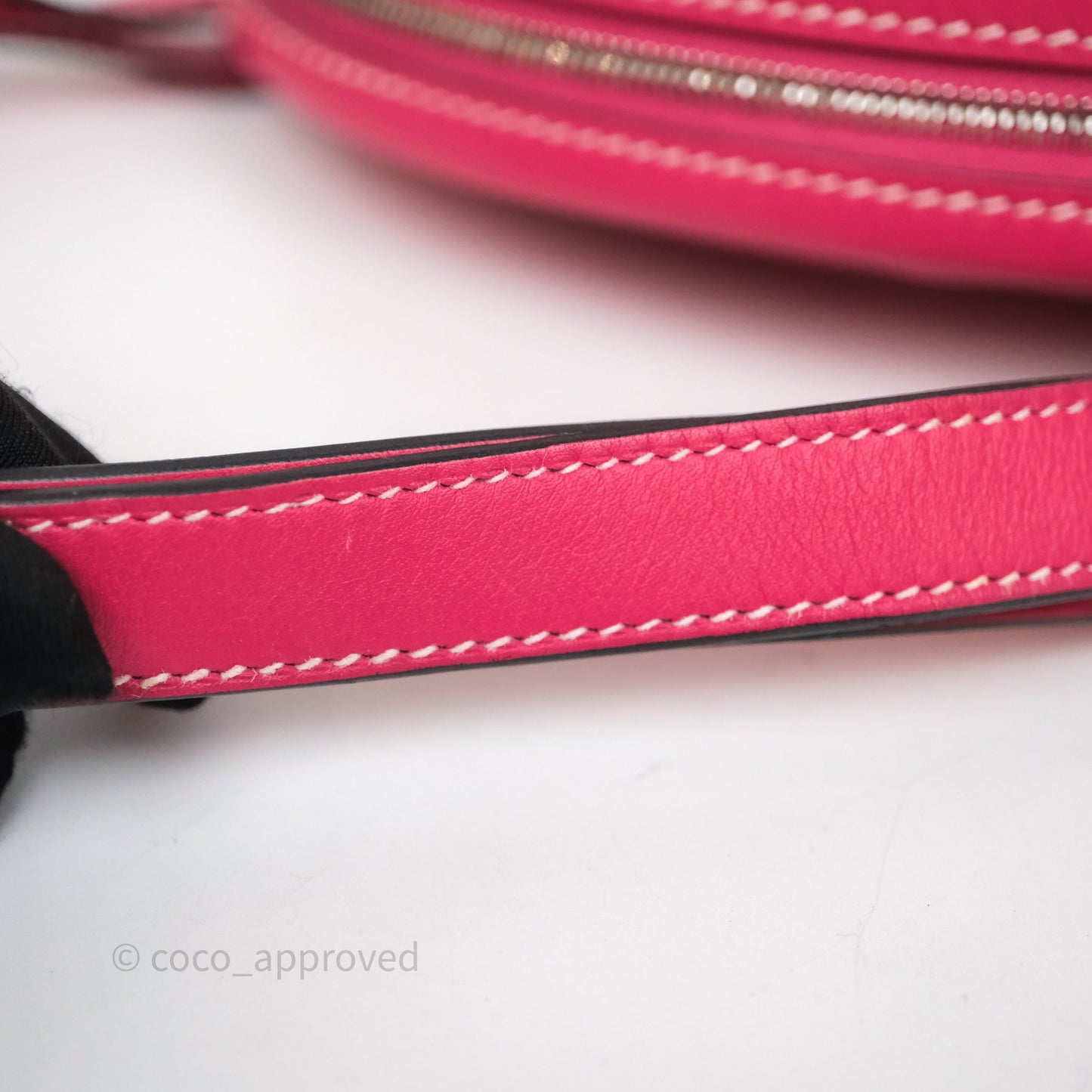 Hermes In-The-Loop Belt Bag 0D Rose Mexico/ 0F Bleu Frida Palladium Hardware
