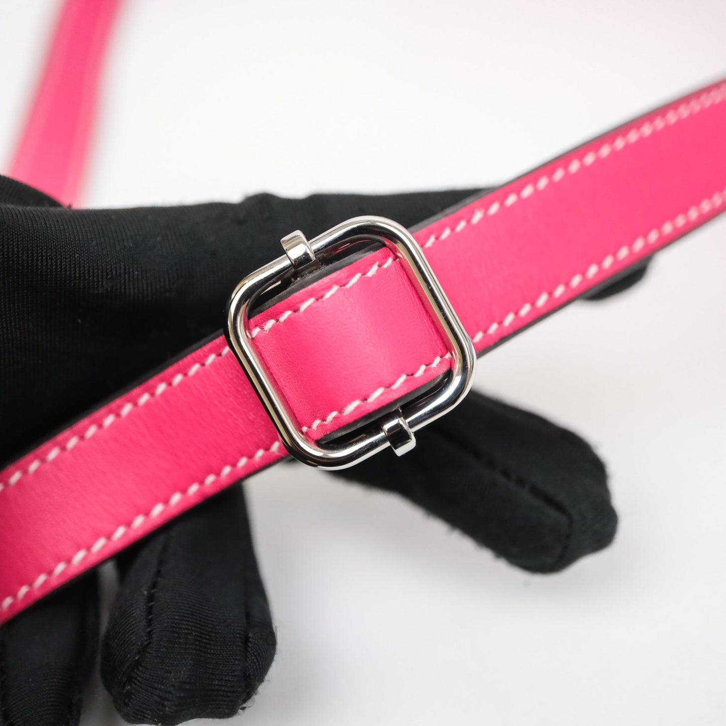 Hermes In-The-Loop Belt Bag 0D Rose Mexico/ 0F Bleu Frida Palladium Hardware