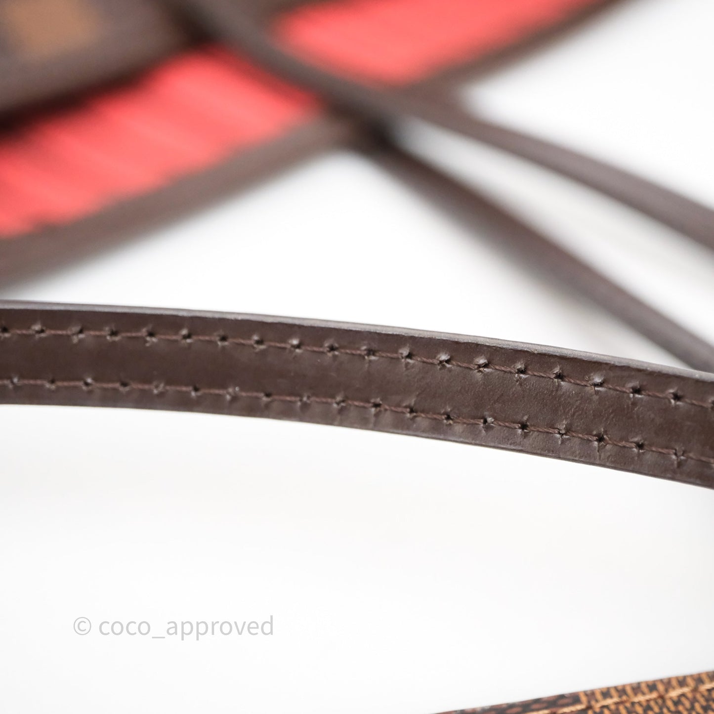 Louis Vuitton Neverfull MM Tote Bag Damier Ebene Canvas