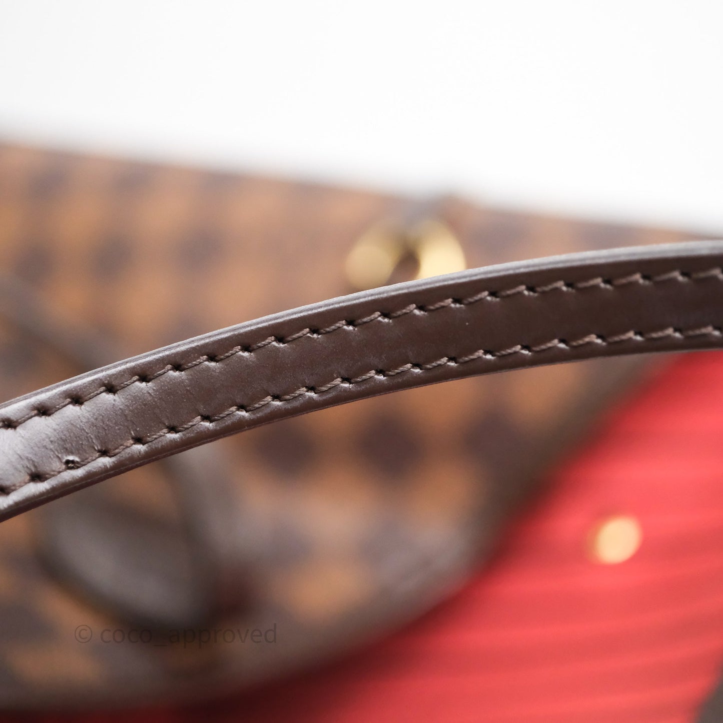 Louis Vuitton Neverfull MM Tote Bag Damier Ebene Canvas