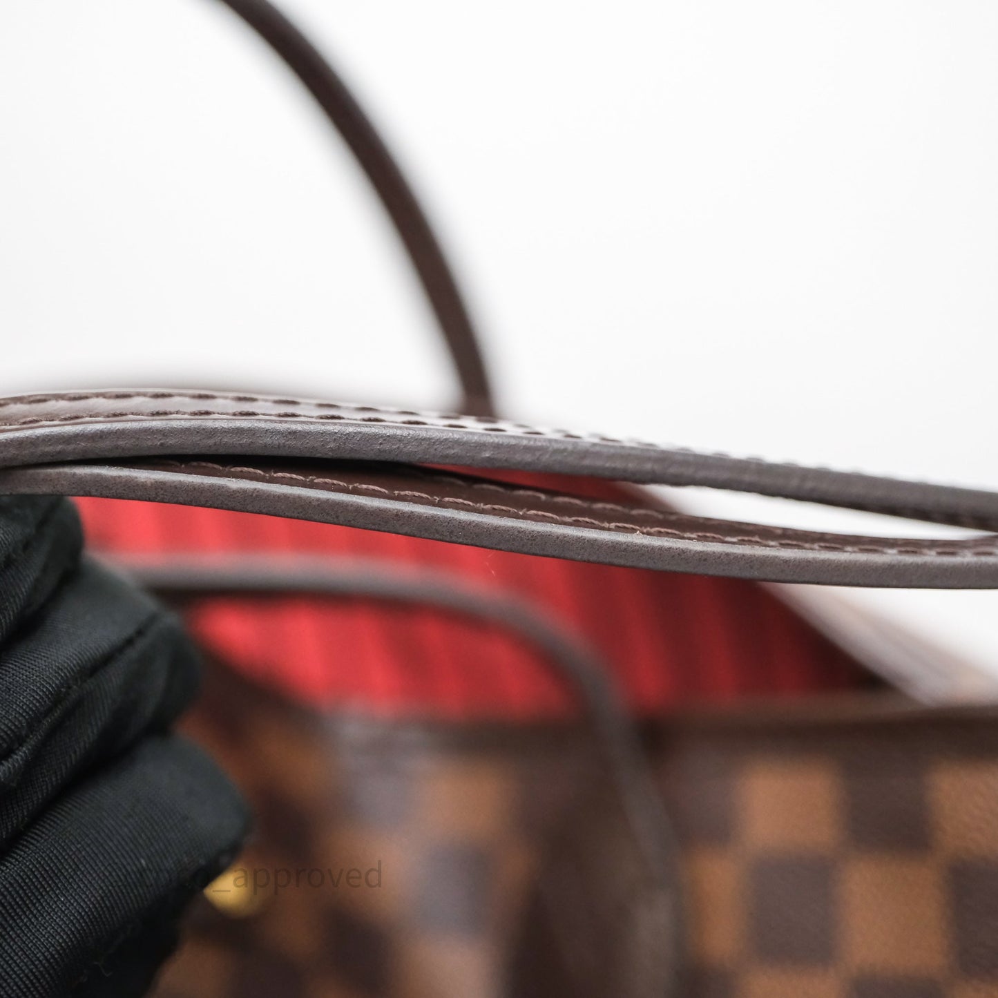 Louis Vuitton Neverfull MM Tote Bag Damier Ebene Canvas