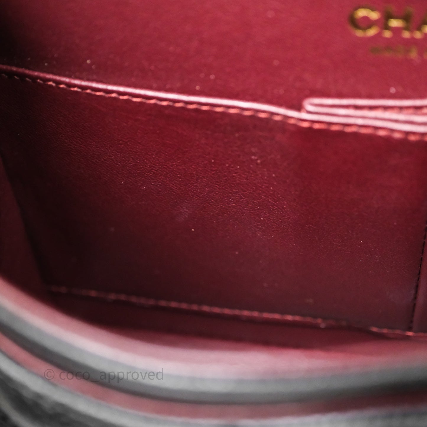 Chanel Small Classic Flap Quilted Black Caviar Gold Hardware