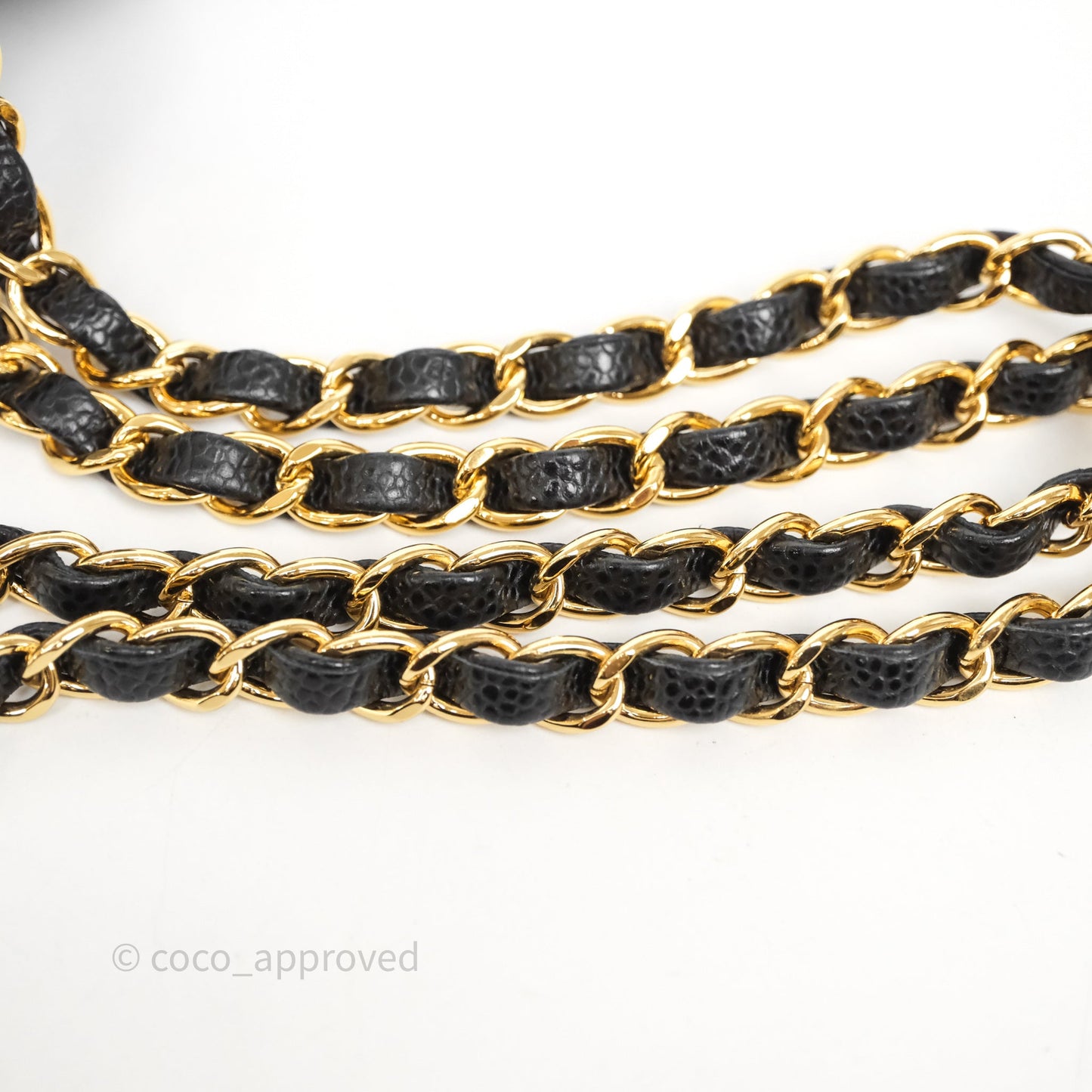 Chanel Small Classic Flap Quilted Black Caviar Gold Hardware