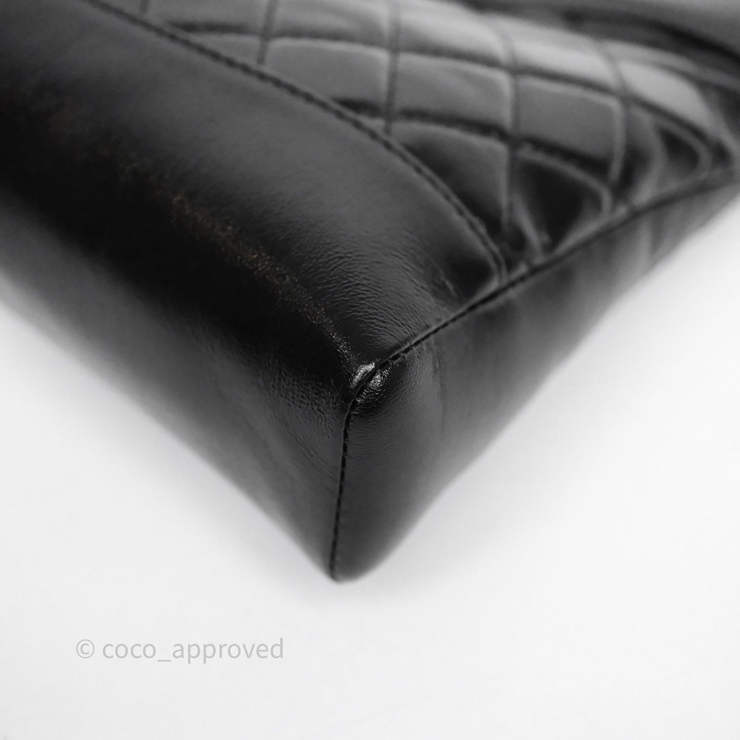Chanel 31 Mini Black Shiny Lambskin Gold Hardware