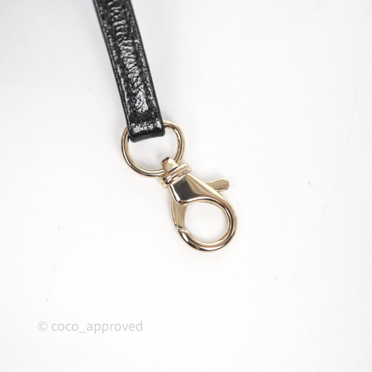 Chanel 31 Mini Black Shiny Lambskin Gold Hardware