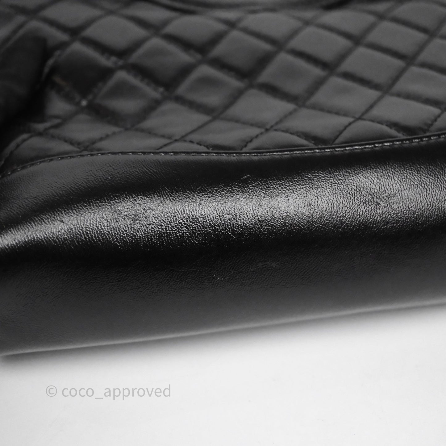 Chanel 31 Mini Black Shiny Lambskin Gold Hardware
